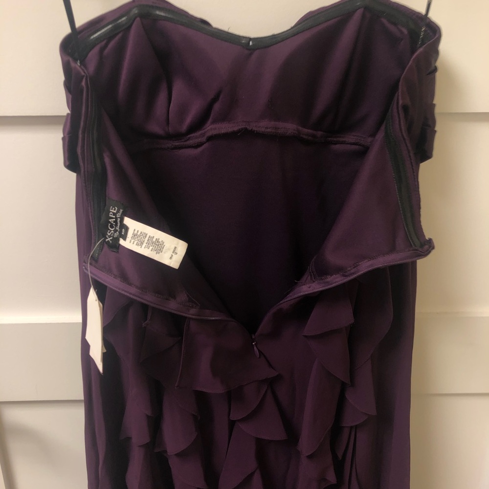 NWT Xscape by Joanna Cher strapless dress - Picture 4 of 6